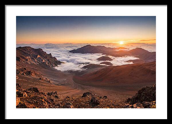 Haleakala Dawn Above The Crater