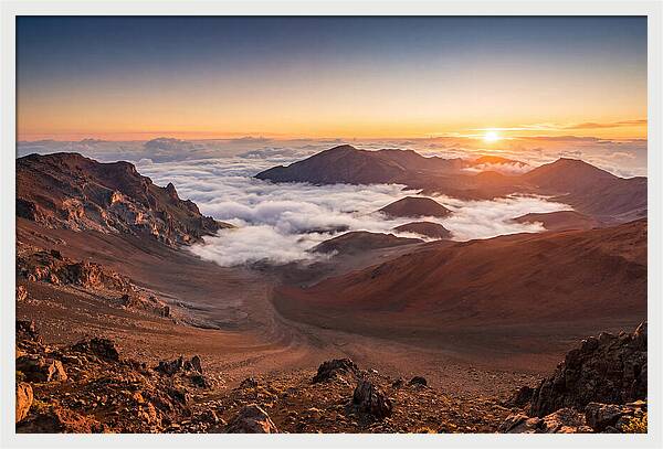 Haleakala Dawn Above The Crater