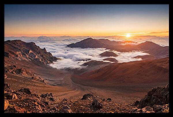 Haleakala Dawn Above The Crater