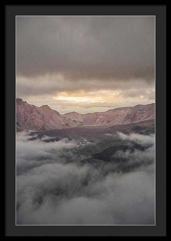 Haleakala Summit Crater At Sunrise