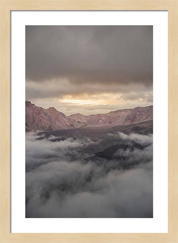 Haleakala Summit Crater At Sunrise