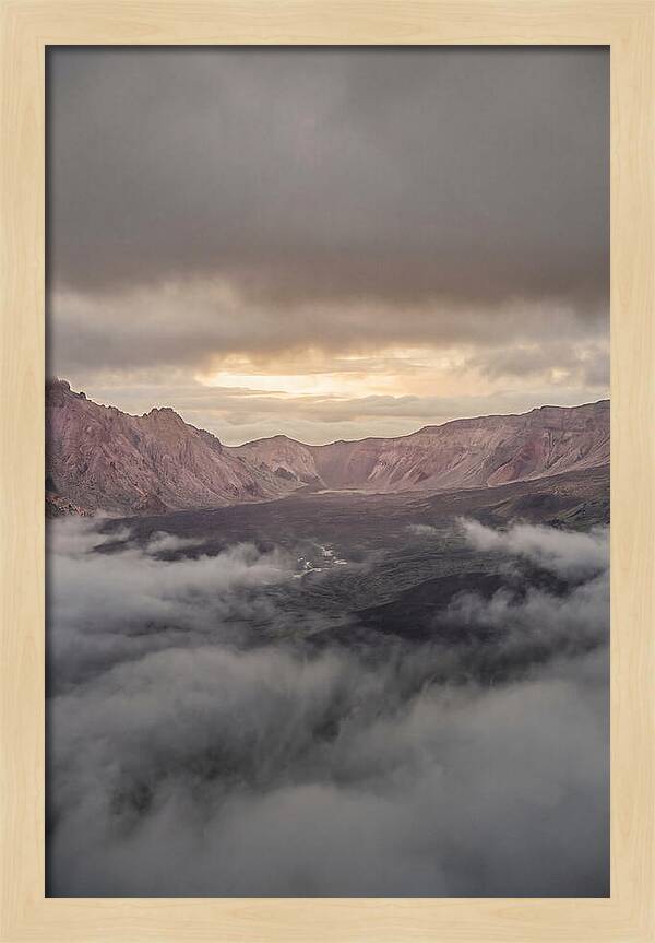 Haleakala Summit Crater At Sunrise