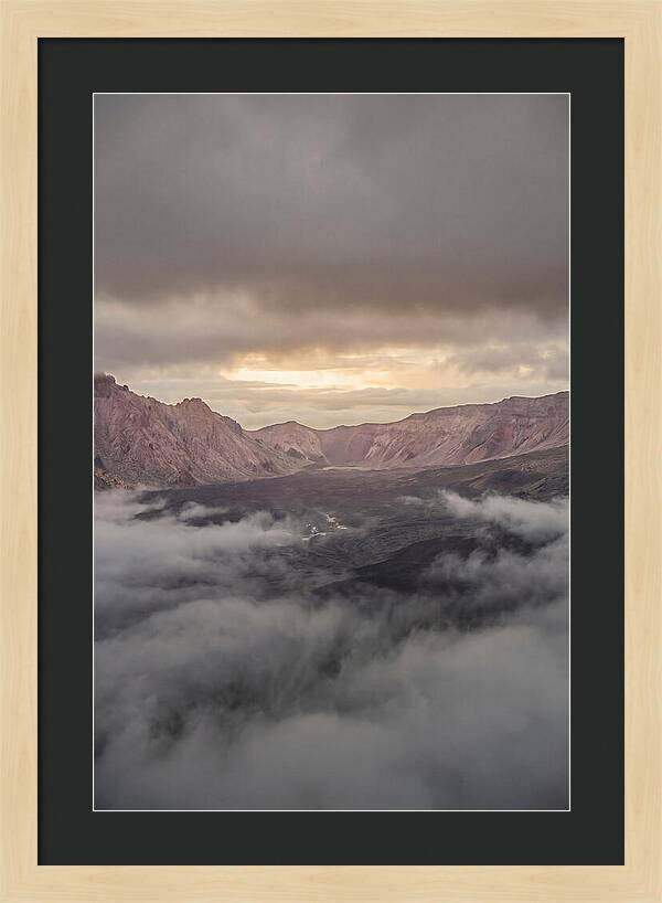 Haleakala Summit Crater At Sunrise