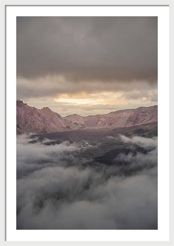 Haleakala Summit Crater At Sunrise
