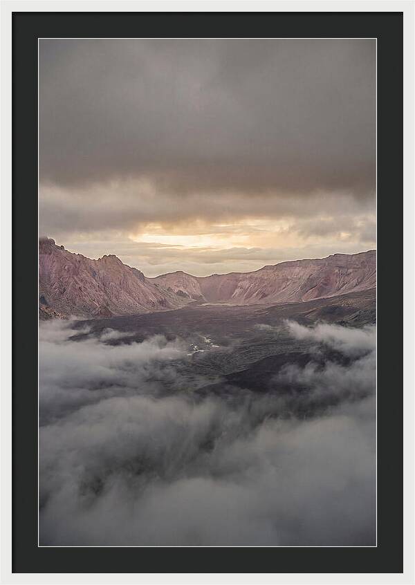Haleakala Summit Crater At Sunrise