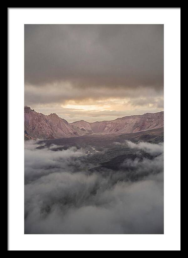 Haleakala Summit Crater At Sunrise