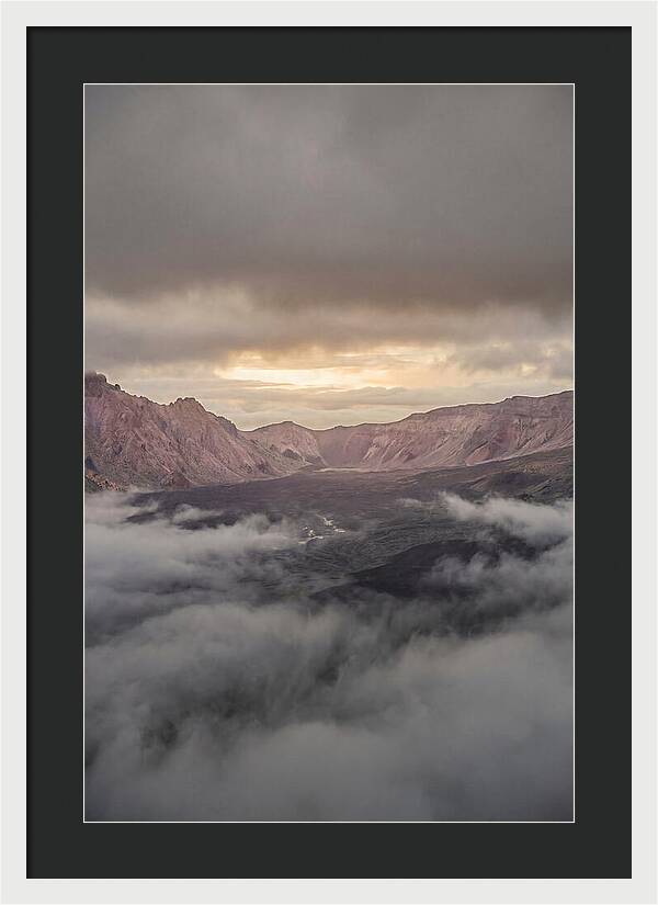 Haleakala Summit Crater At Sunrise