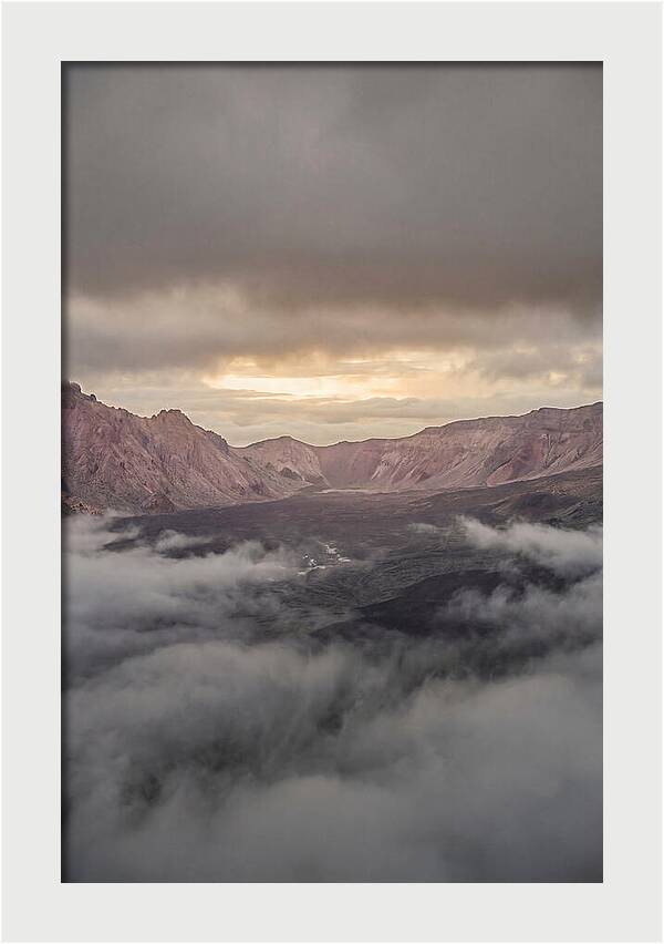 Haleakala Summit Crater At Sunrise