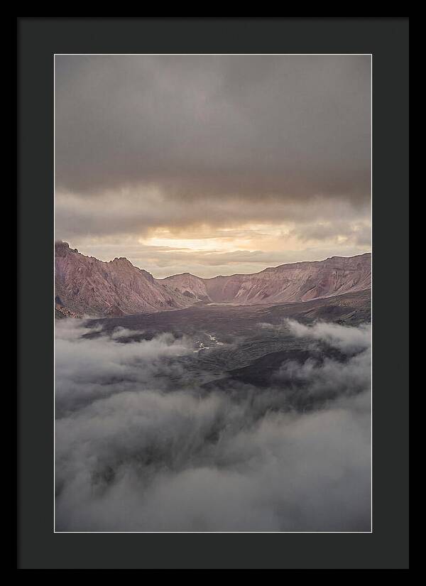 Haleakala Summit Crater At Sunrise