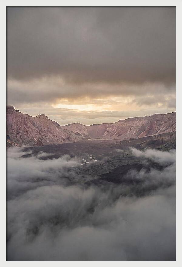 Haleakala Summit Crater At Sunrise