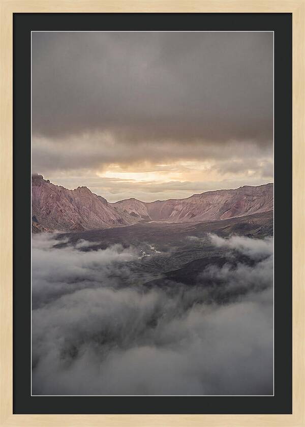 Haleakala Summit Crater At Sunrise