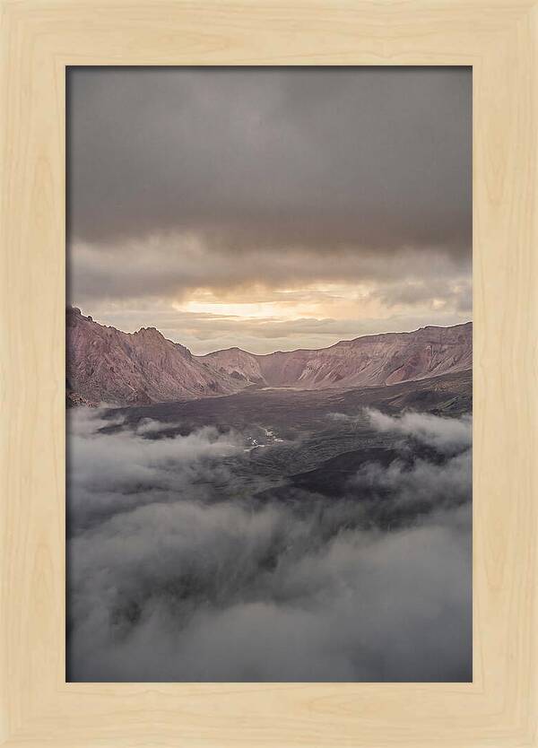 Haleakala Summit Crater At Sunrise