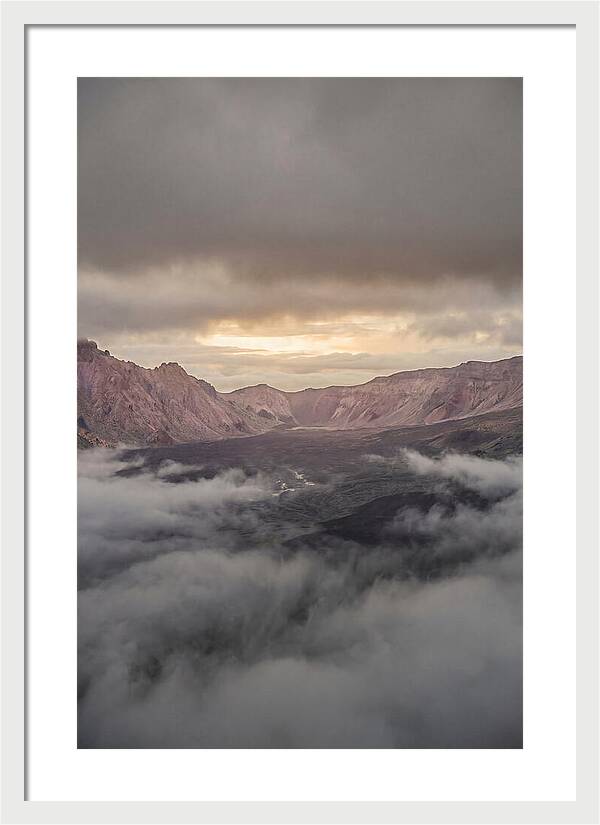 Haleakala Summit Crater At Sunrise