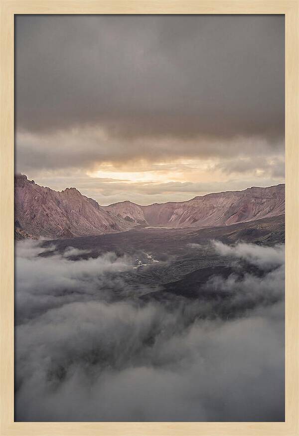 Haleakala Summit Crater At Sunrise