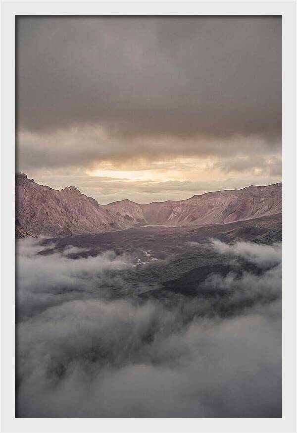 Haleakala Summit Crater At Sunrise