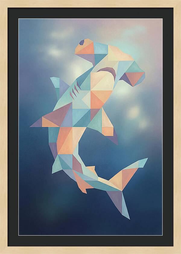 Hammerhead Shark Silhouette
