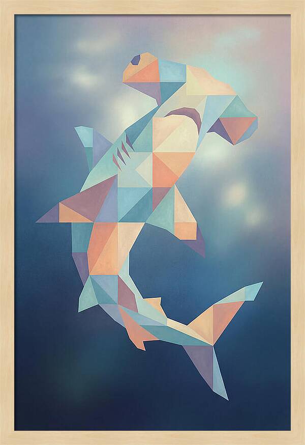 Hammerhead Shark Silhouette
