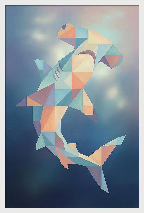 Hammerhead Shark Silhouette