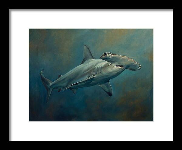 Hammerhead Shark Underwater