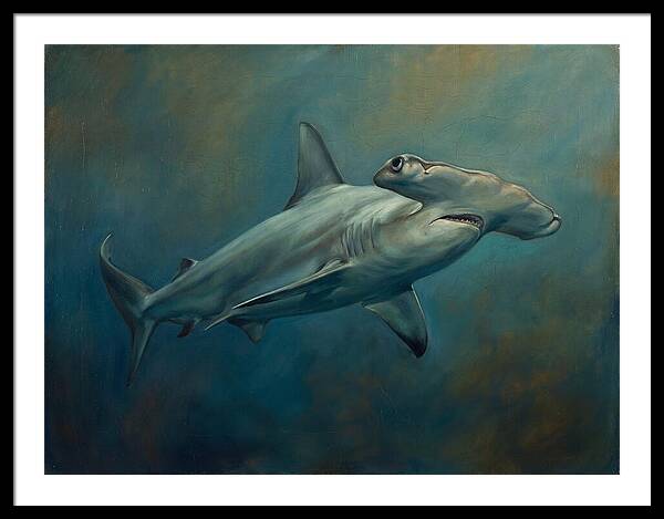 Hammerhead Shark Underwater