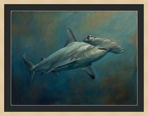 Hammerhead Shark Underwater