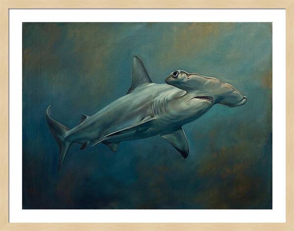 Hammerhead Shark Underwater