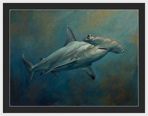 Hammerhead Shark Underwater