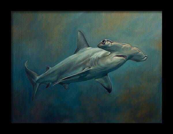 Hammerhead Shark Underwater