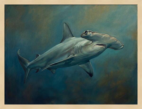 Hammerhead Shark Underwater