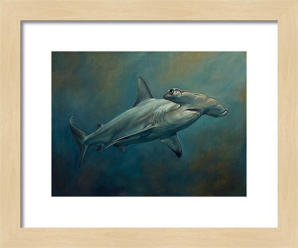 Hammerhead Shark Underwater