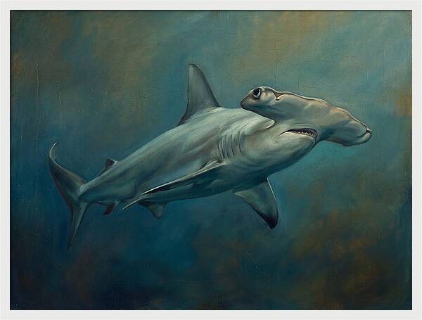 Hammerhead Shark Underwater