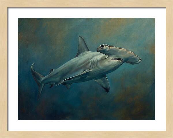 Hammerhead Shark Underwater