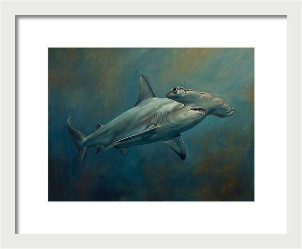 Hammerhead Shark Underwater