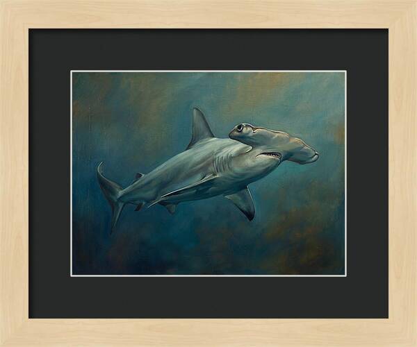 Hammerhead Shark Underwater