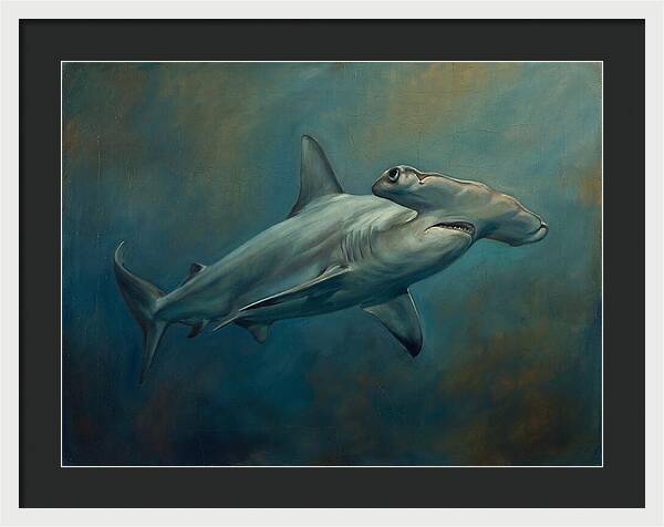 Hammerhead Shark Underwater