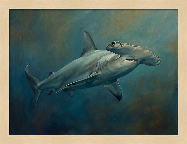 Hammerhead Shark Underwater