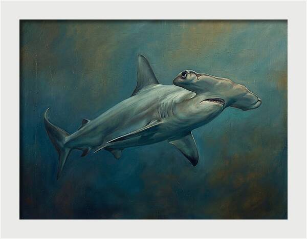 Hammerhead Shark Underwater