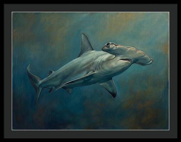 Hammerhead Shark Underwater