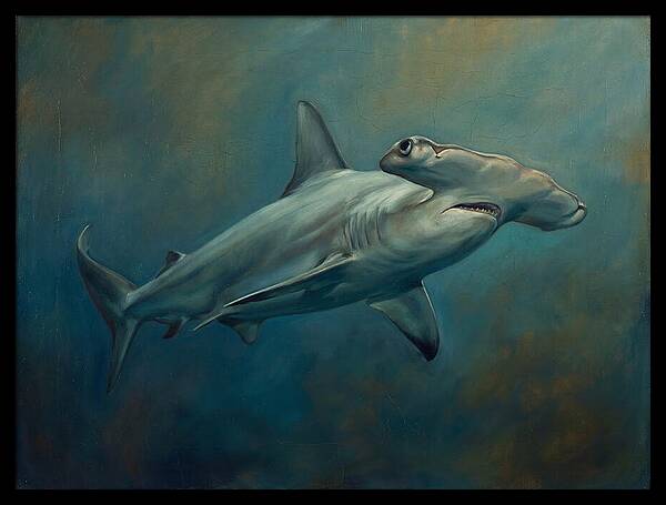 Hammerhead Shark Underwater
