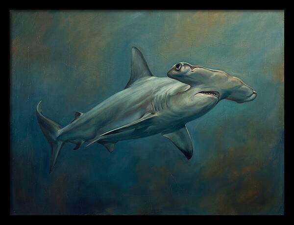 Hammerhead Shark Underwater