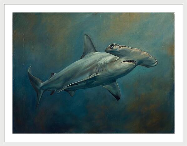 Hammerhead Shark Underwater