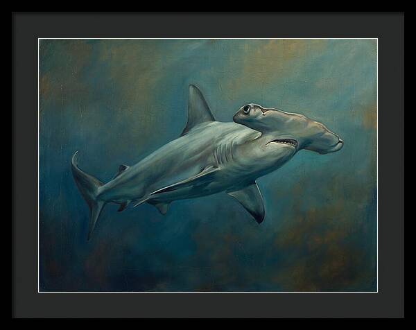 Hammerhead Shark Underwater