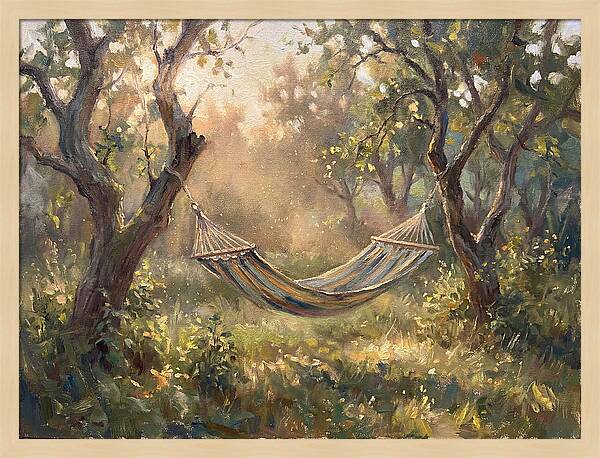 Hammock Among The Trees