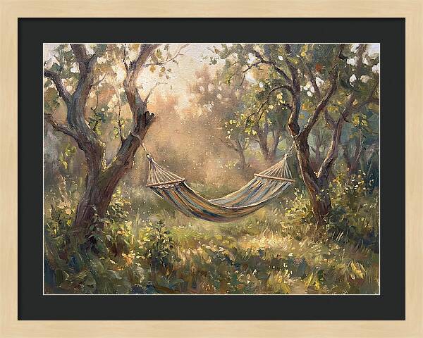 Hammock Among The Trees