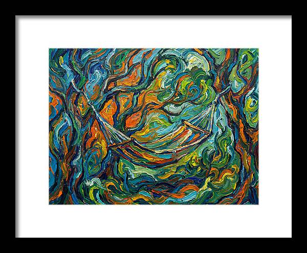 Hammock Among Vibrant Trees