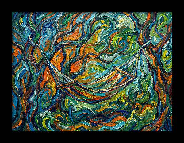 Hammock Among Vibrant Trees
