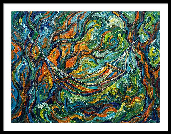 Hammock Among Vibrant Trees