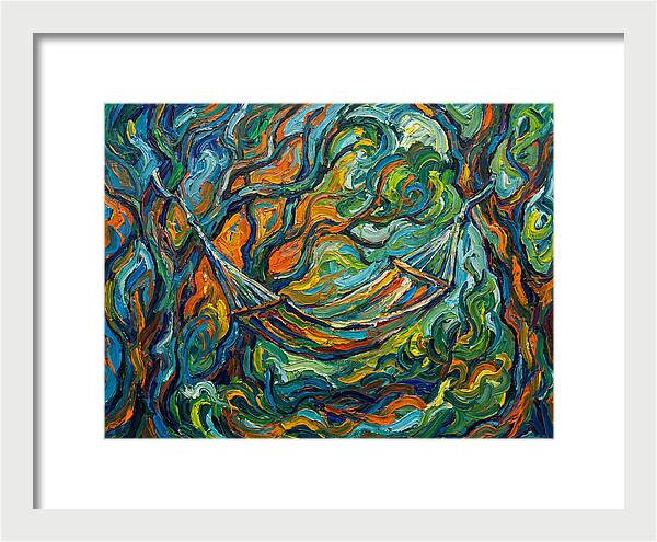 Hammock Among Vibrant Trees
