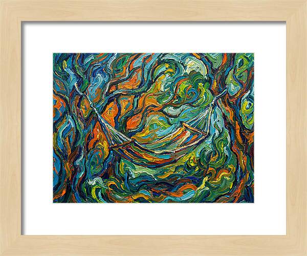 Hammock Among Vibrant Trees