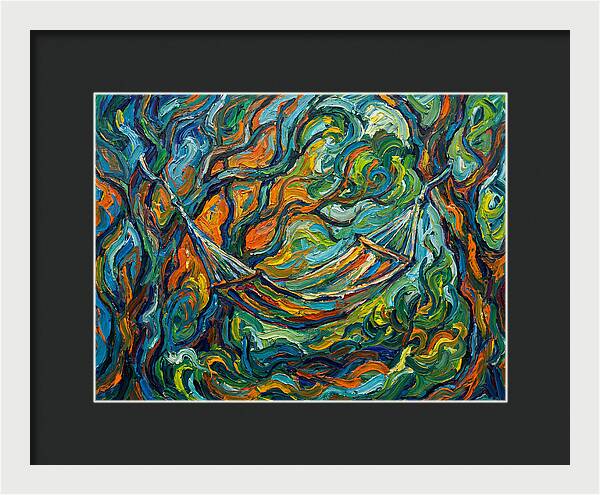 Hammock Among Vibrant Trees